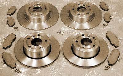 Manuten&ccedil;&atilde;o e troca de sistema de freios de ve&iacute;culos Land Rover 4x4